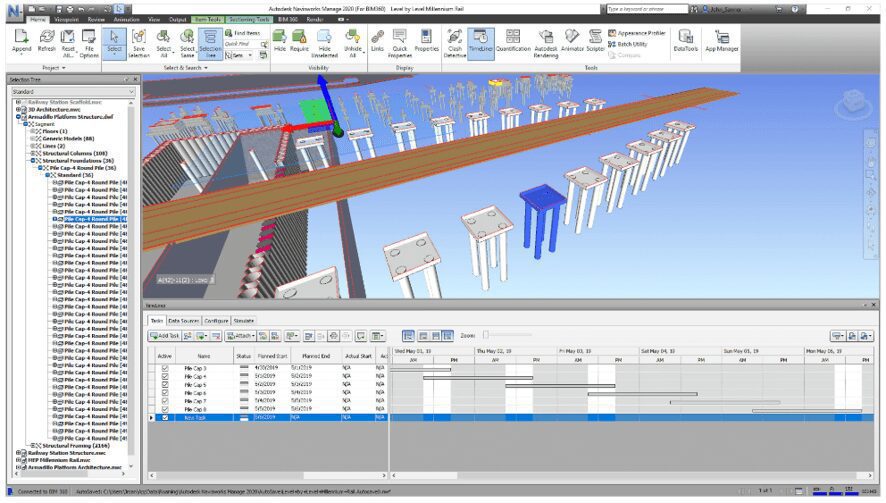 Interface Navisworks / Fonte: Autodesk