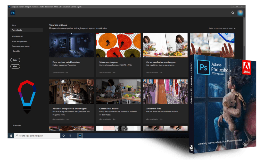 Photoshop CC 2020 / Fonte: SpBIM