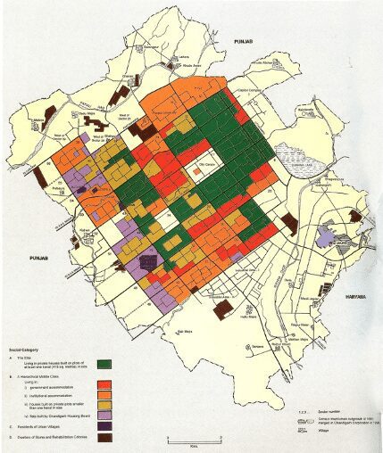 Master Plan Chandigarh ArchDaily Brasil