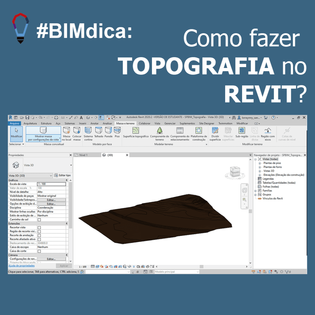 Como fazer Topografia no Revit Figura