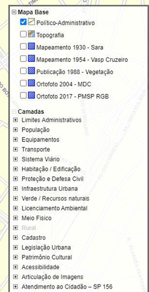 Tematicas GeoSampa